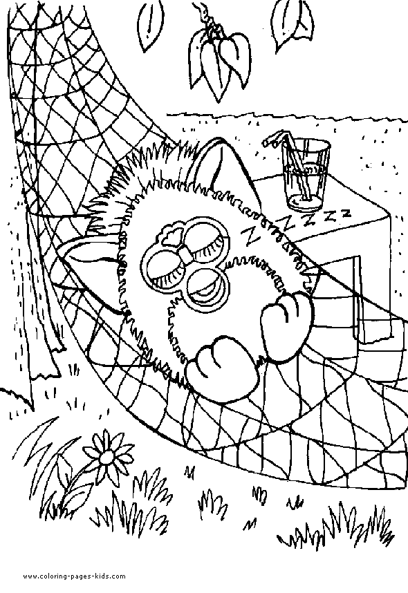 Furby kolorowanki